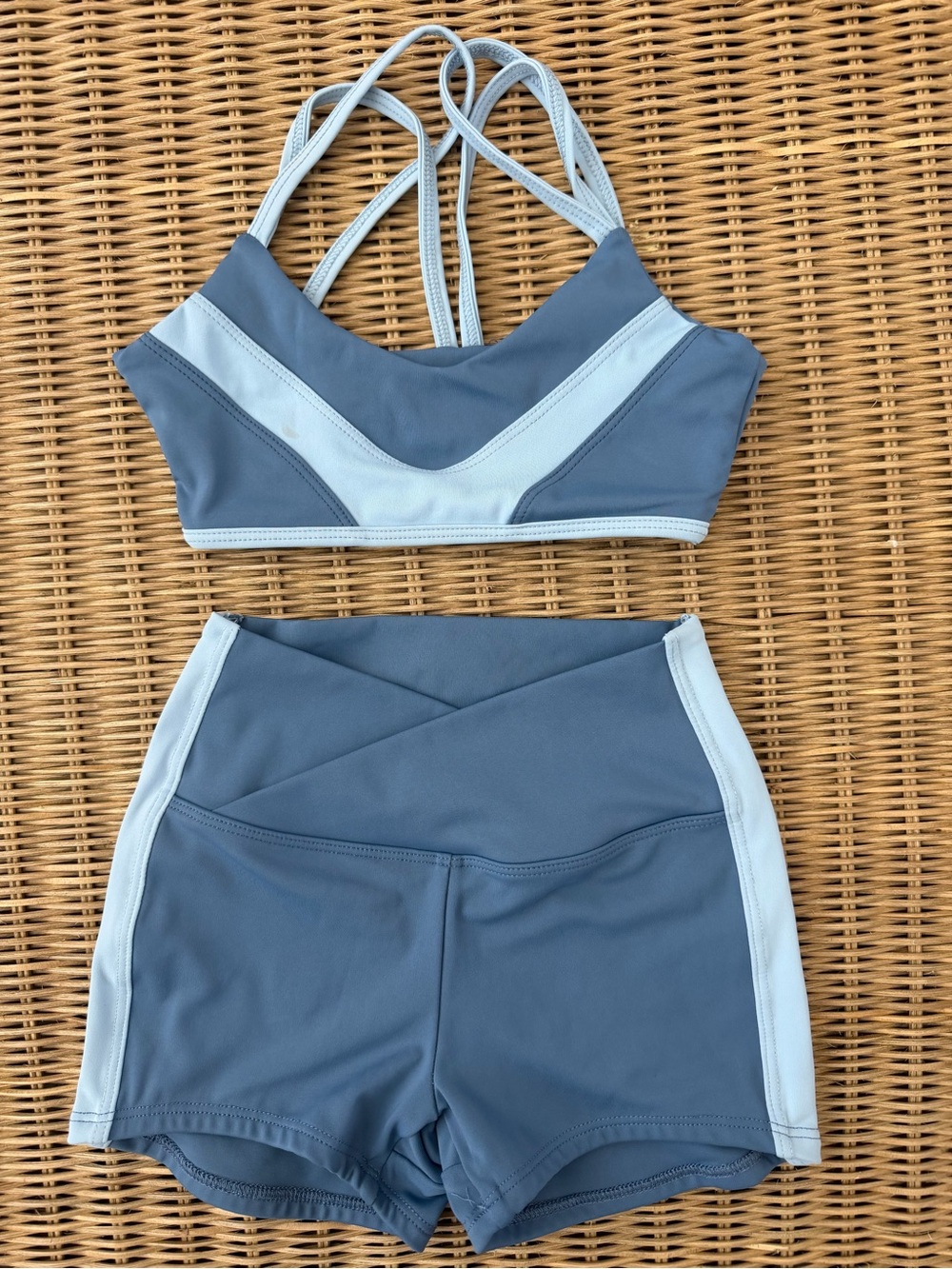 TIGER FRIDAY Madelyn Crop Top and Mystic A-List Shorties